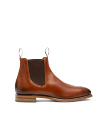 Burnished Craftsman Boot - Cognac
