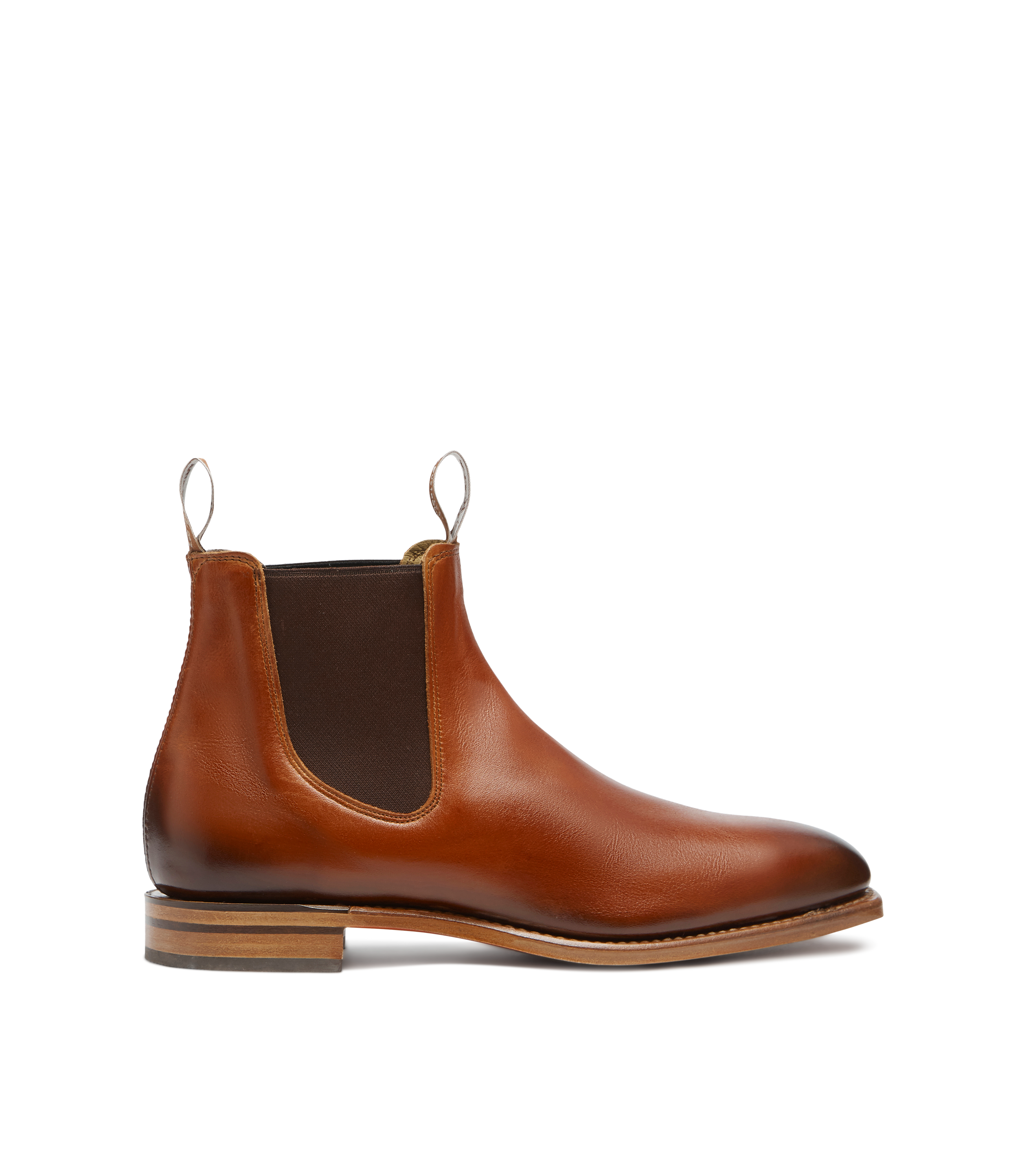 Burnished Craftsman Boot - Cognac