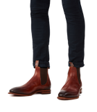 Burnished Craftsman Boot - Bordeaux