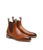 Burnished Craftsman Boot - Cognac