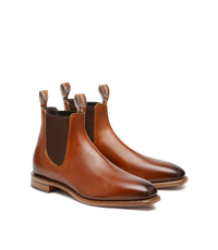 Burnished Craftsman boot - Cognac