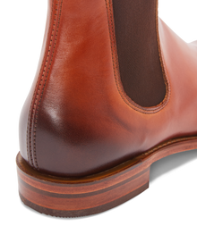 Burnished Craftsman Boot - Cognac