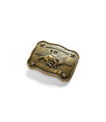 Cloudbuster Trophy Buckle - Antique Silver