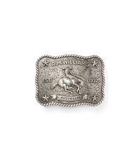 Cloudbuster Trophy Buckle - Antique Silver
