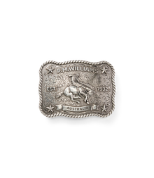 Cloudbuster Trophy Buckle - Antique Silver