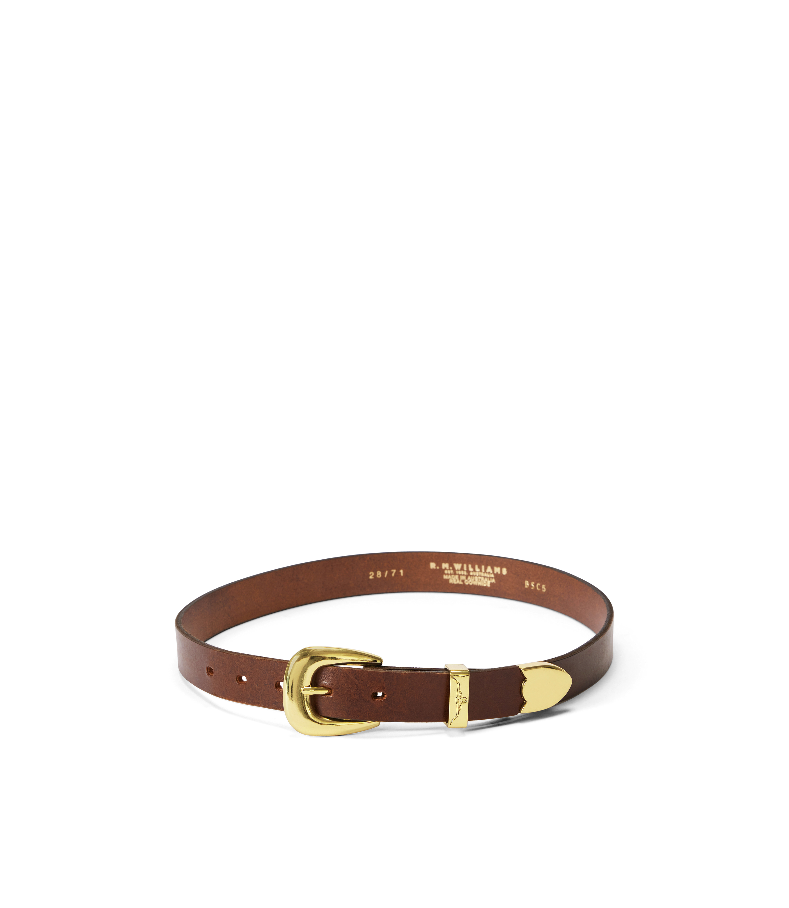 Cate Belt - Light Chocolate