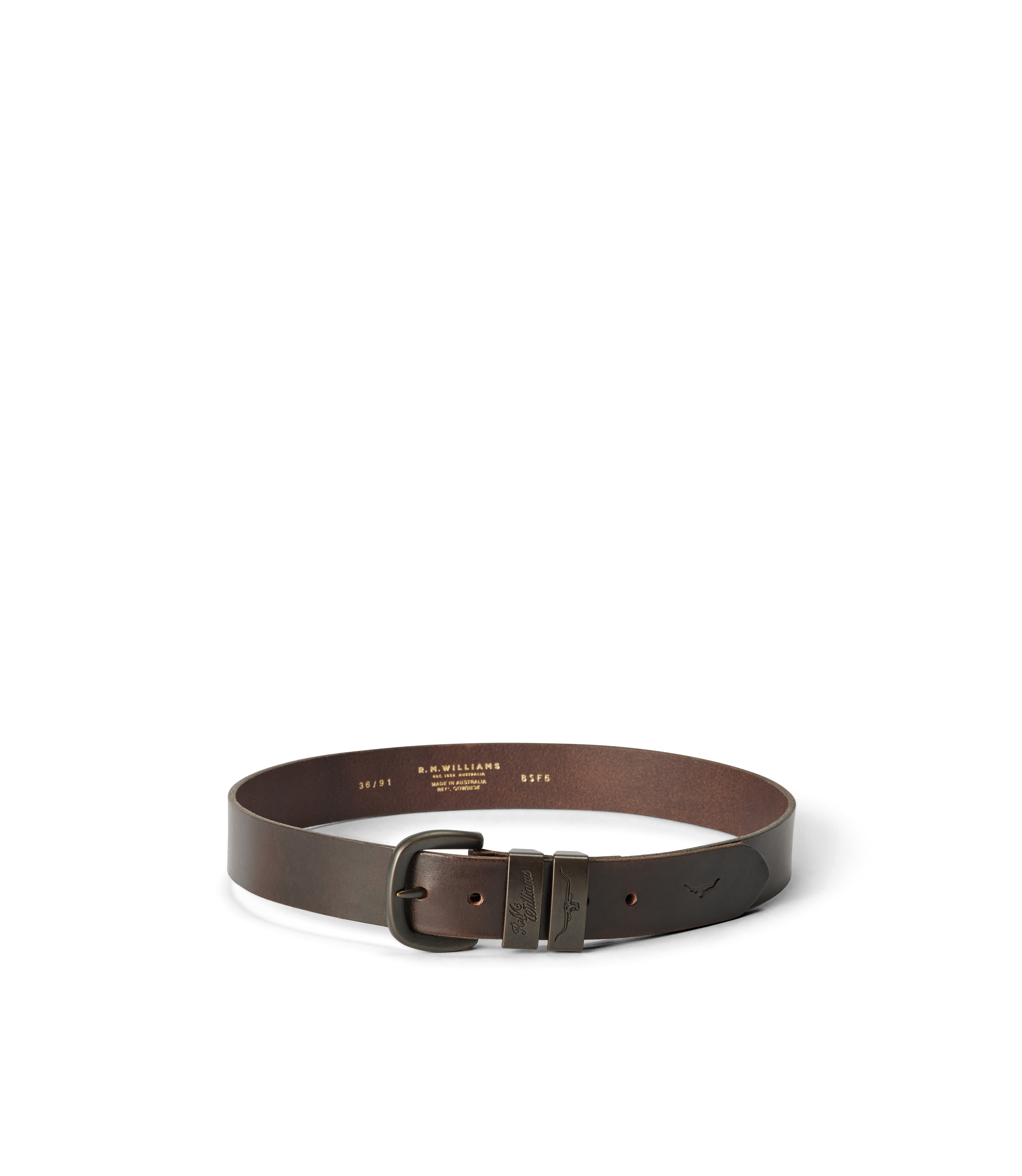 Drover Belt - Walnut