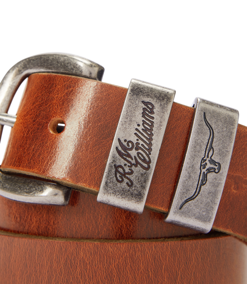 Drover Belt - Mid Brown