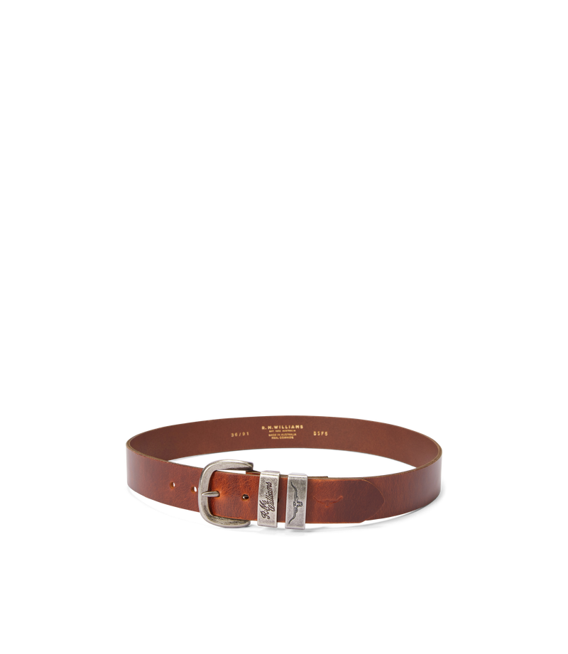 Drover Belt - Mid Brown