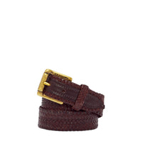 1 1/4 Inch Plaited Buckle Belt