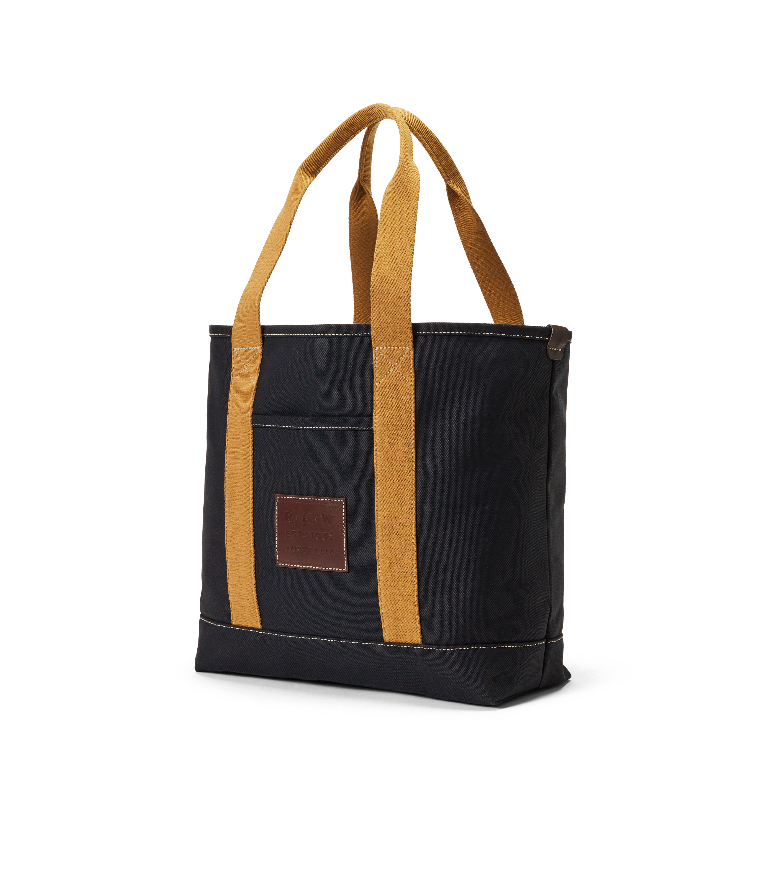 Tasman Tote - Navy Ochre