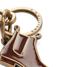 Boot Enamel Keyring