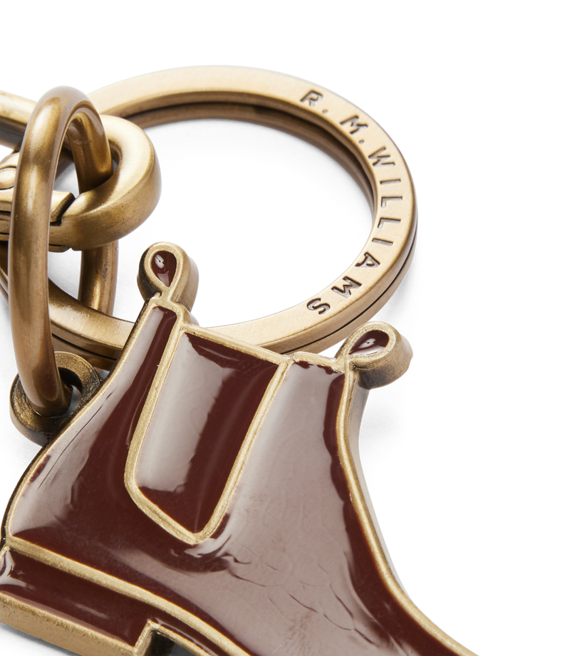 Boot Enamel Keyring