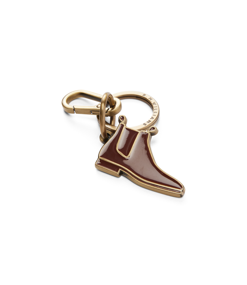 Boot Enamel Keyring