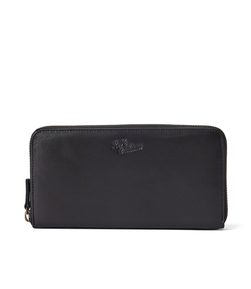 Singleton Zip Wallet - Ebony