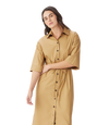 Orelia Poplin Shirt Dress