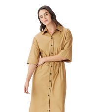 Orelia Poplin Shirt Dress