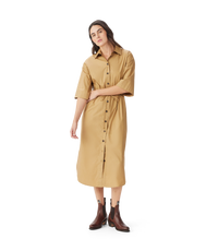 Orelia Poplin Shirt Dress