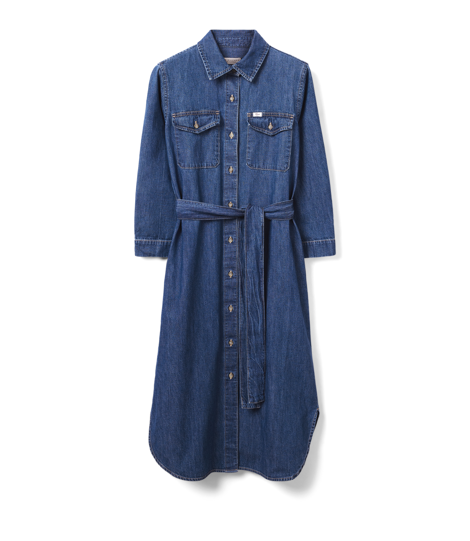 Corunna Denim Shirt Dress
