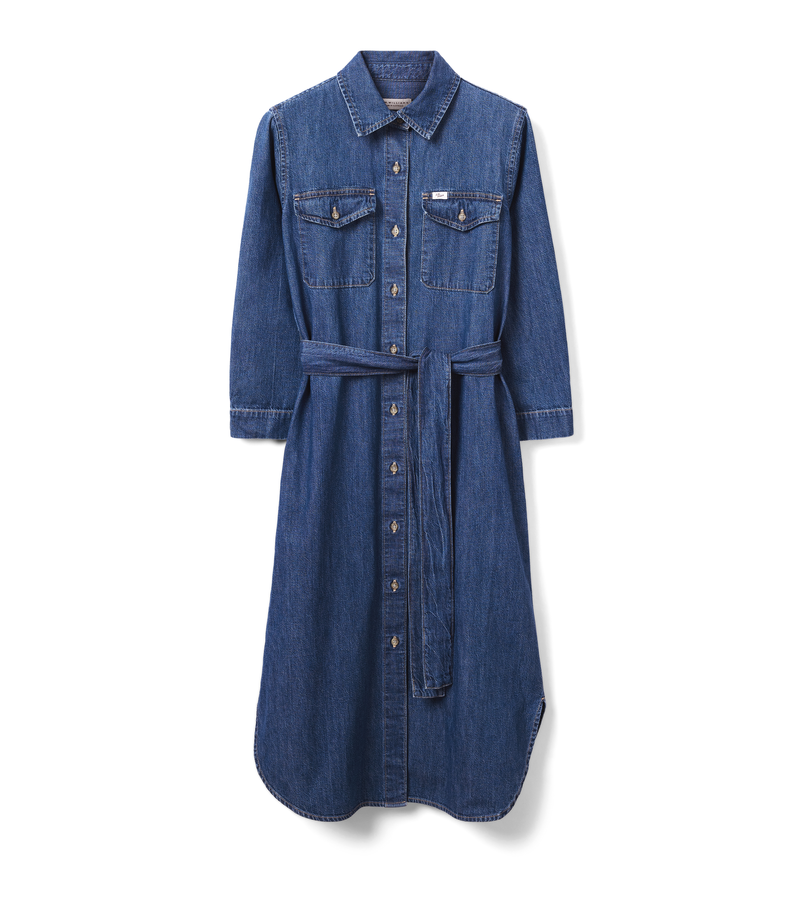 Corunna Denim Shirt Dress