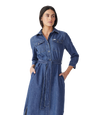 Corunna Denim Shirt Dress