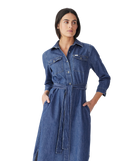 Corunna Denim Shirt Dress