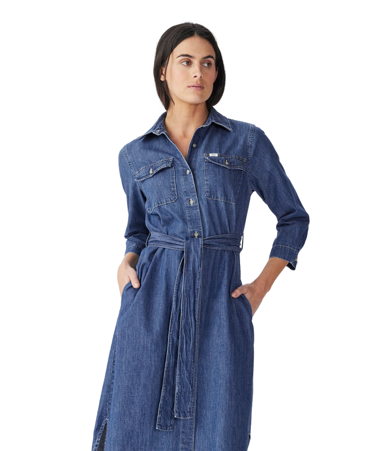 Corunna Denim Shirt Dress