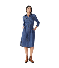 Corunna Denim Shirt Dress