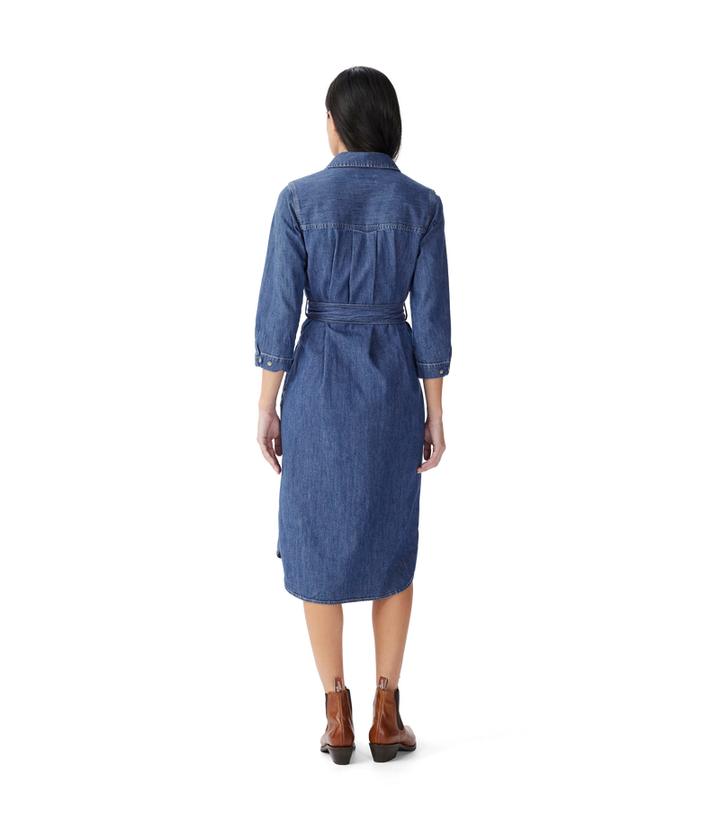 Corunna Denim Shirt Dress