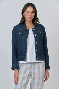 Linen Jacket - Poseidon