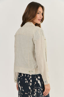 Linen Jacket - Sand