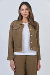Linen Jacket - Tobacco