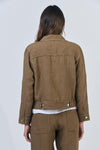 Linen Jacket - Tobacco