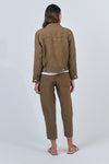 Linen Jacket - Tobacco