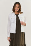 Lightweight Linen Jacket - White