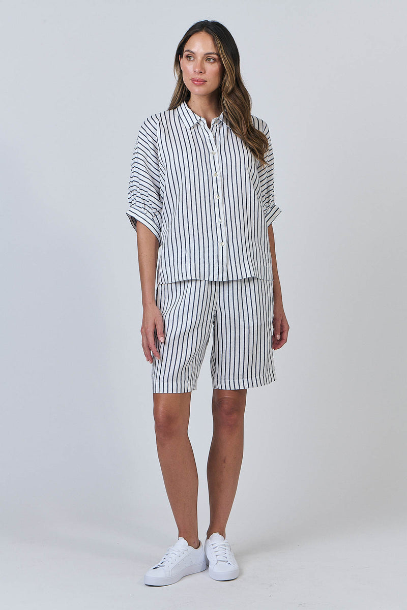 Linen Shirt - Striped