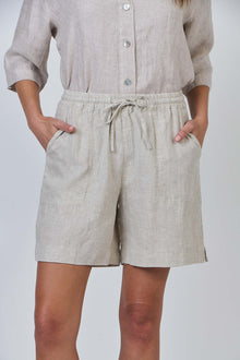 Linen Short - Sand