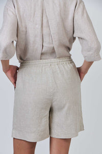 Linen Short - Sand