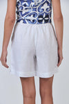 Linen Short - White