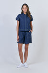 Linen Short - Chambray