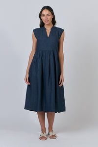 Linen Dress - Poseidon