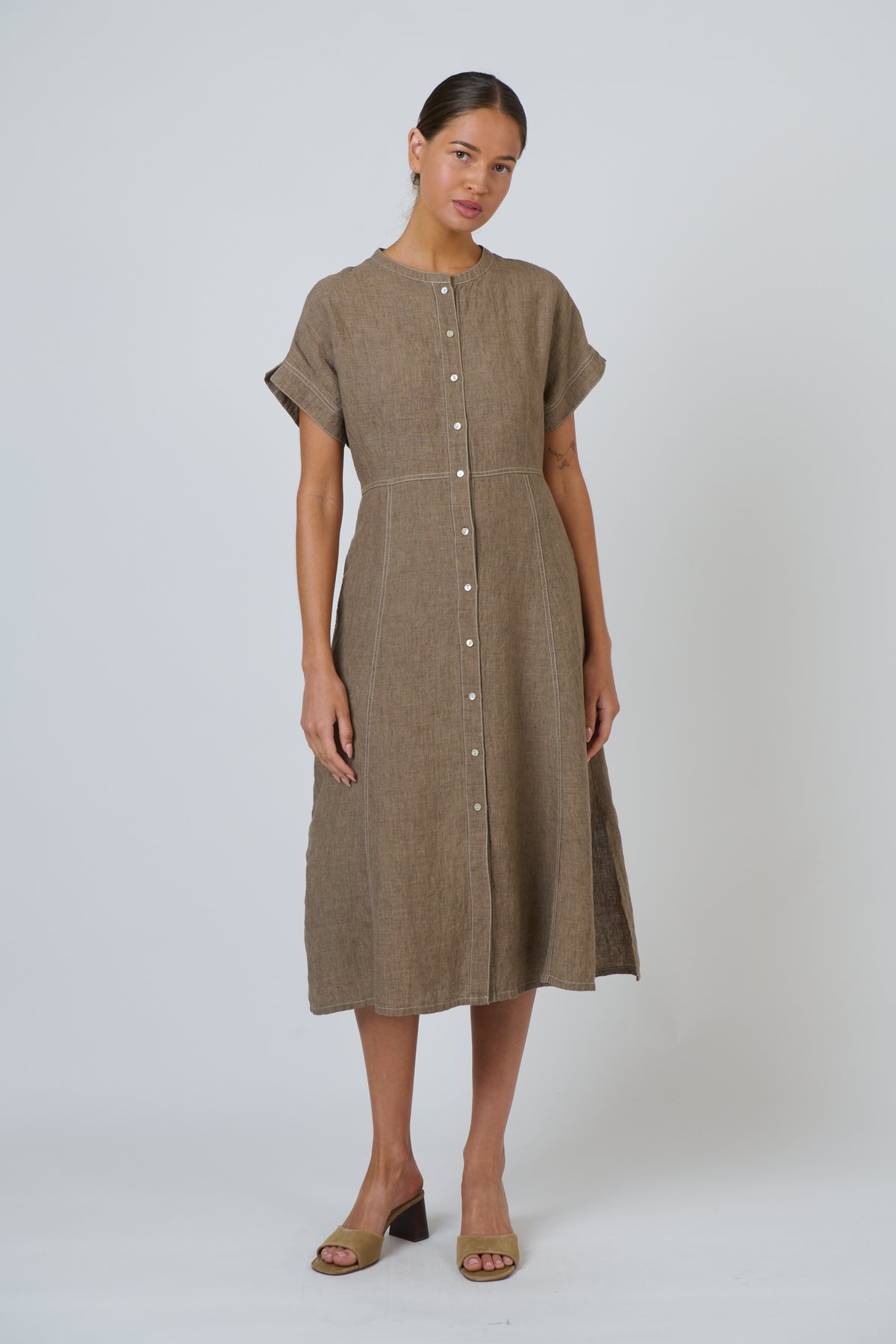 Linen Dress GA612