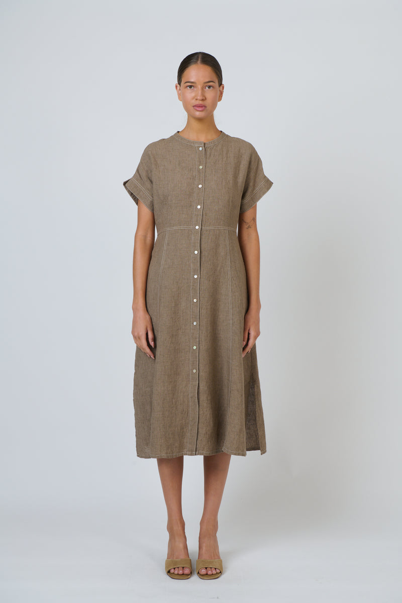 Linen Dress GA612