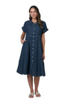 Linen Dress - Poseidon