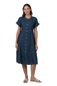 Linen Dress - Poseidon