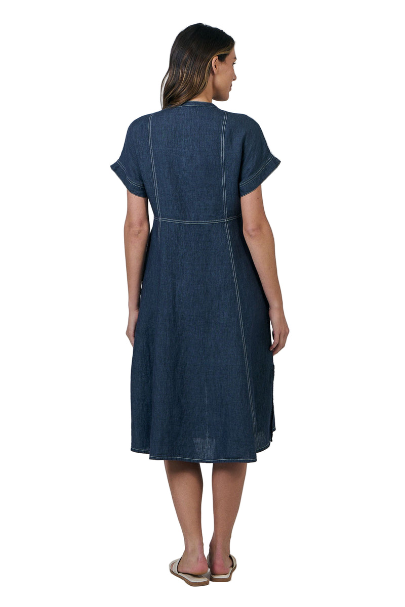 Linen Dress - Poseidon