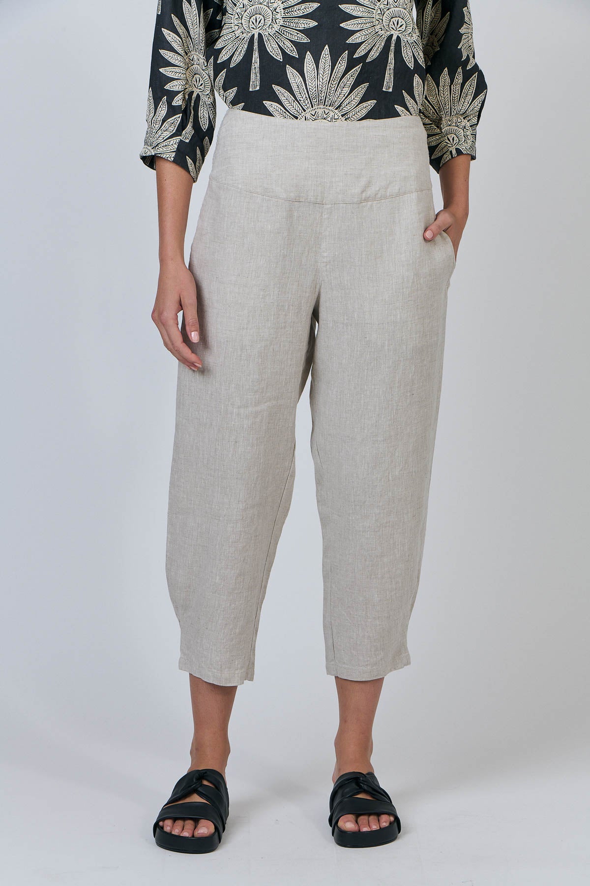 Linen Pant - Sand