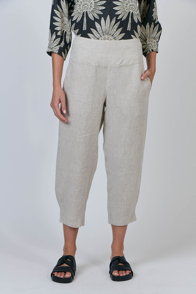 Linen Pant - Sand