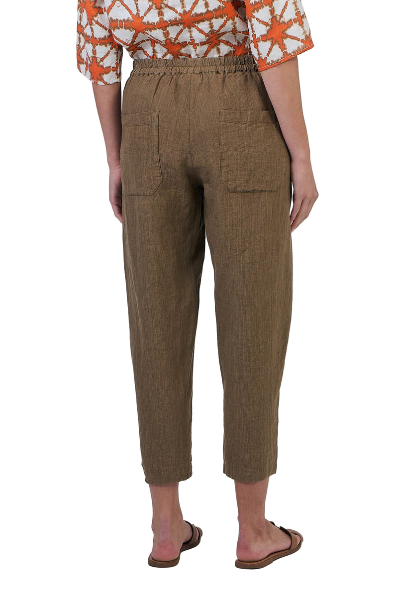 Linen Pant - Tobacco