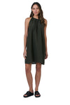 Linen Dress - Licorice